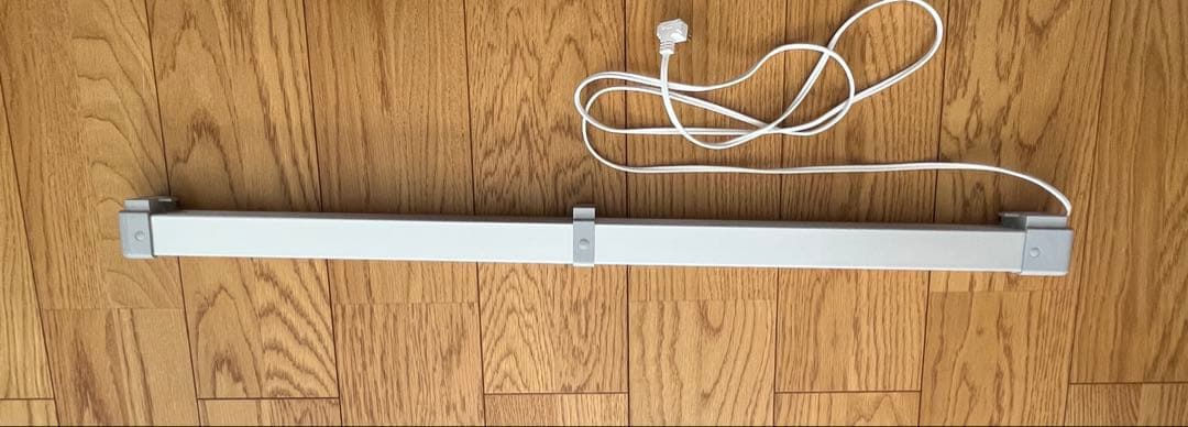 電気ヒーター シルバー 約100cm