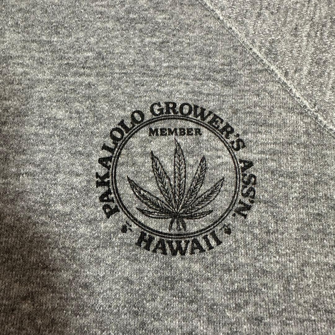 80s USA製 DISCUS スウェット L マリファナ WEED ハワイ