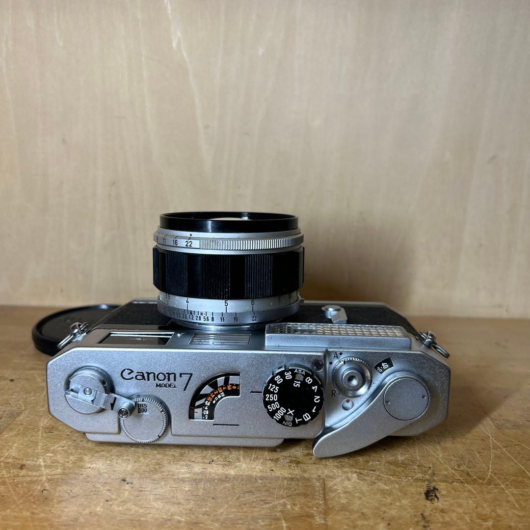 Canon Model 7+Canon Lens 50mm f1.2 完動美品￼