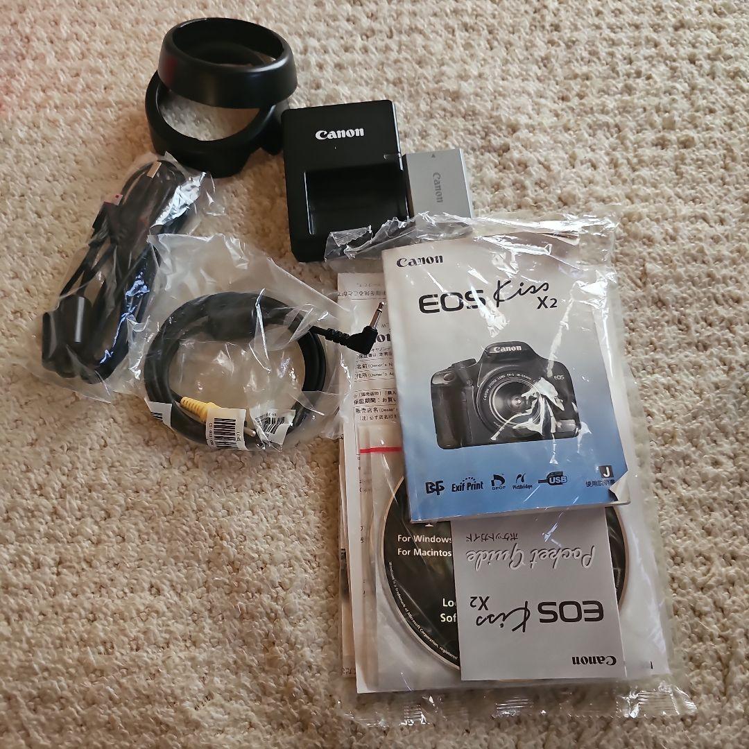 Canon Kiss X2 デジタル一眼レフカメラセット