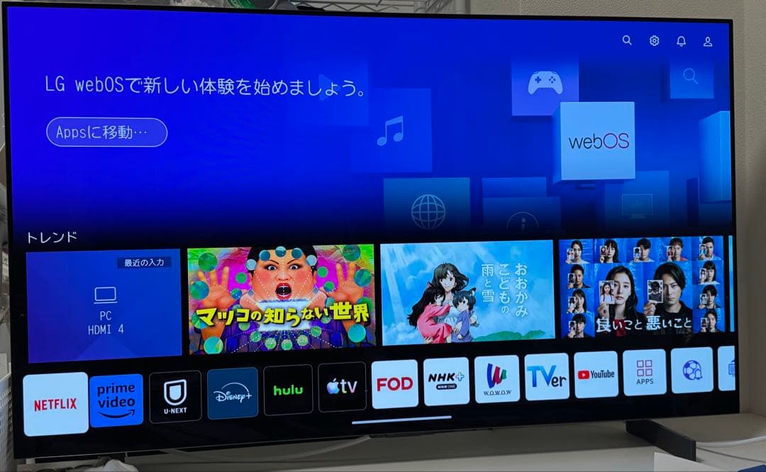 LG OLED 42C2PJA 有機ELテレビ 42インチ