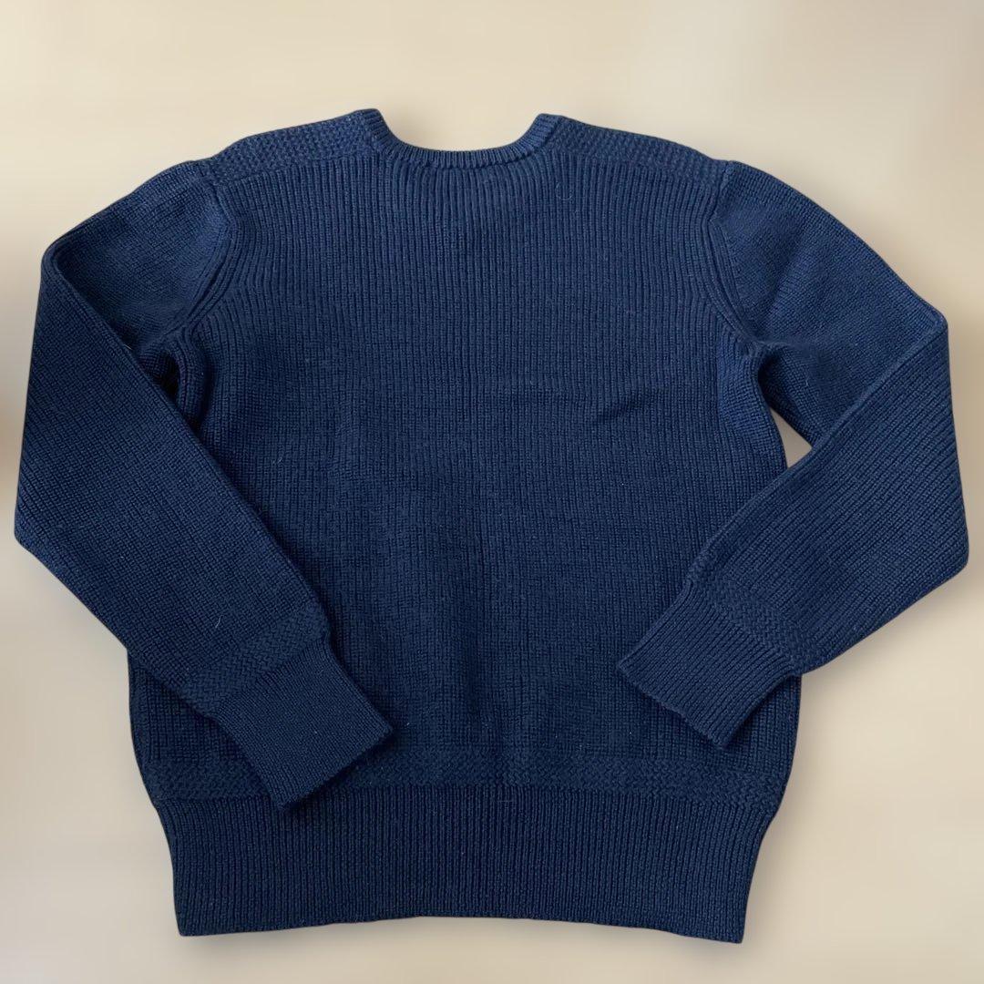 スティーブンソンオーバーオール ニット カーディガン 厚手 羽織 セーター　M