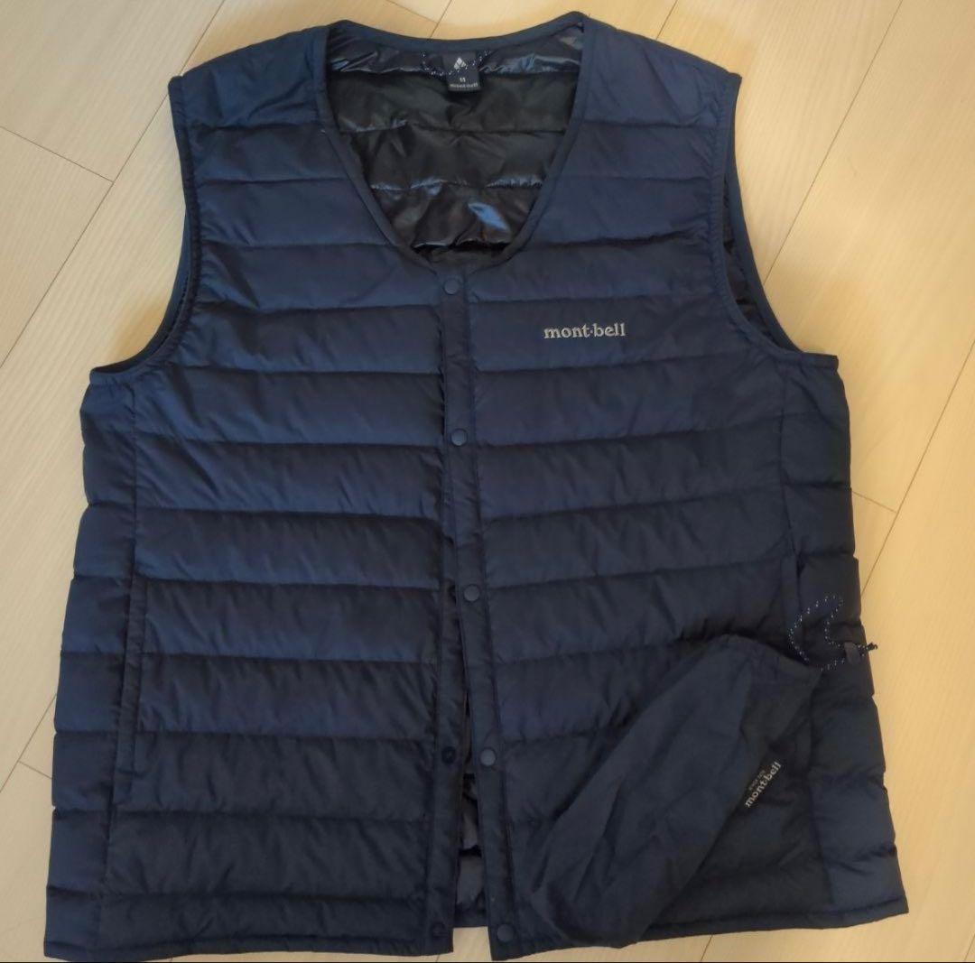 モンベル　スペリオダウン Vネックベスト800フィルパワー　Mサイズ