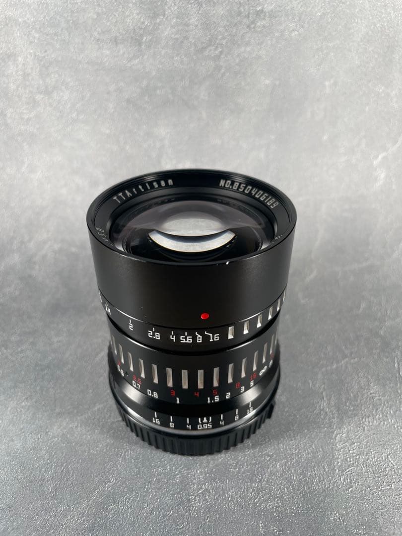 TTArtisan 50mm F0.95（Zマウント）BLACK MISTセット