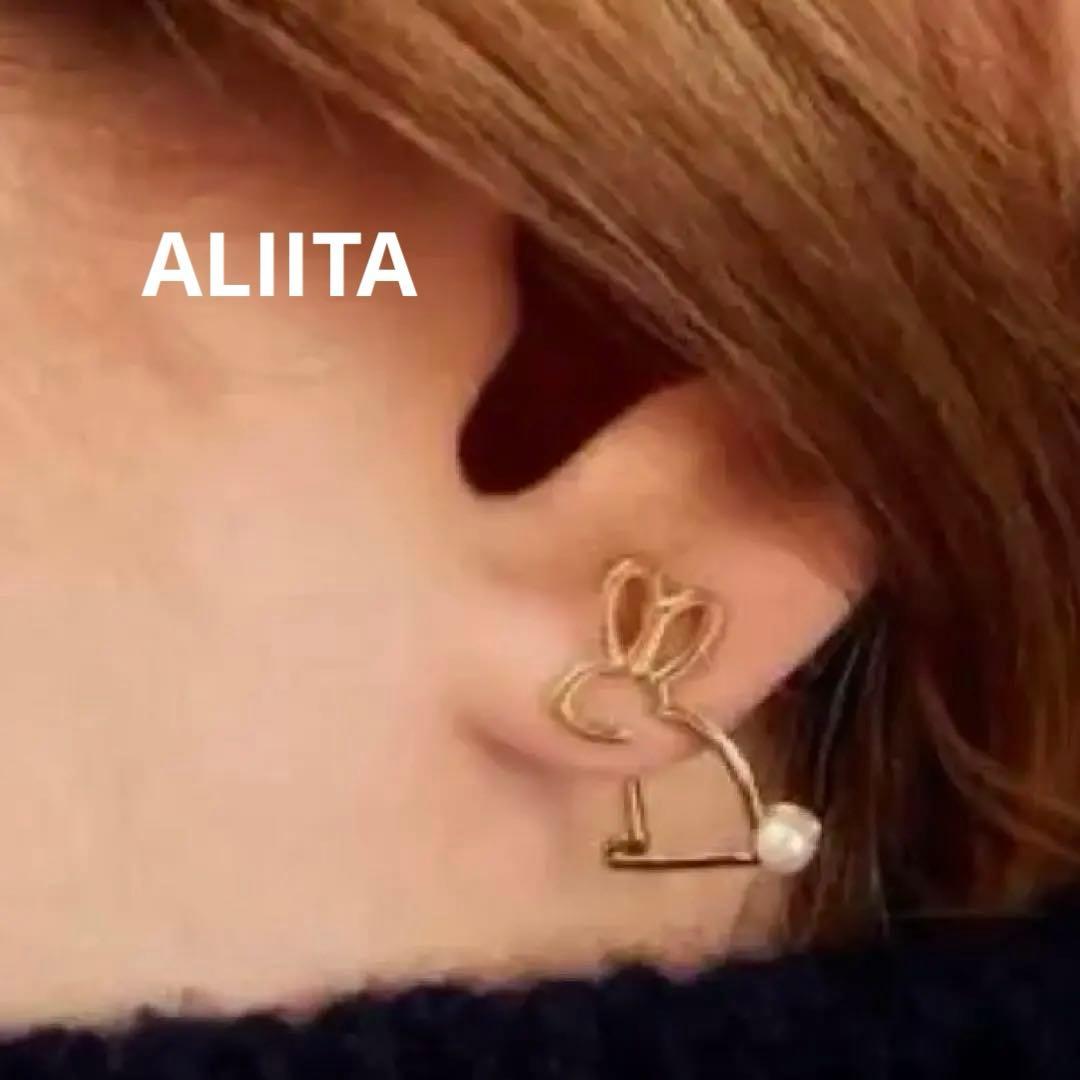 定価55.000円！ALIITA（アリータ）＊うさぎ＊パール＊ピアス