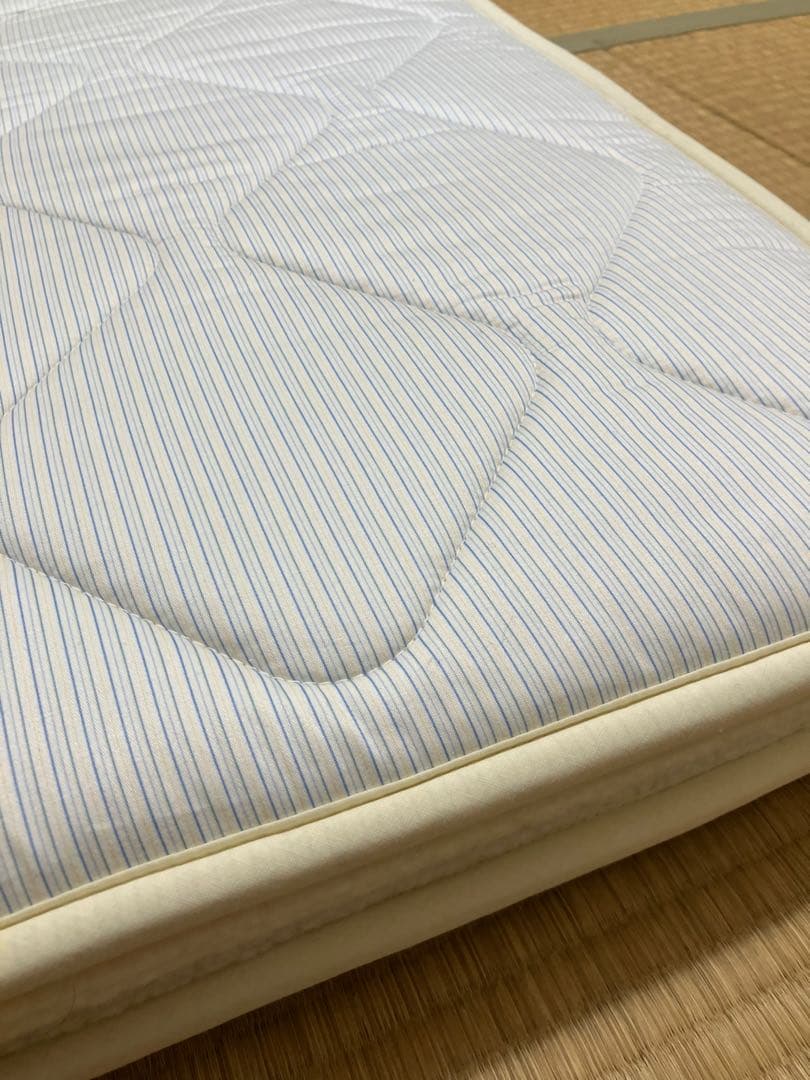 丸八真綿　羊毛多重層　高級敷きふとん　シングルサイズ