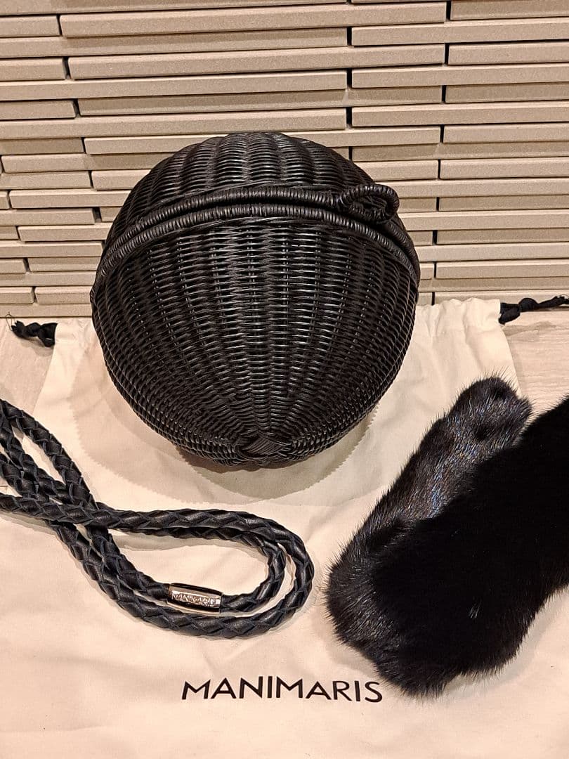 新品未使用＆レア☆Manimaris 3点セットフルムーンバスケットハンドル2種