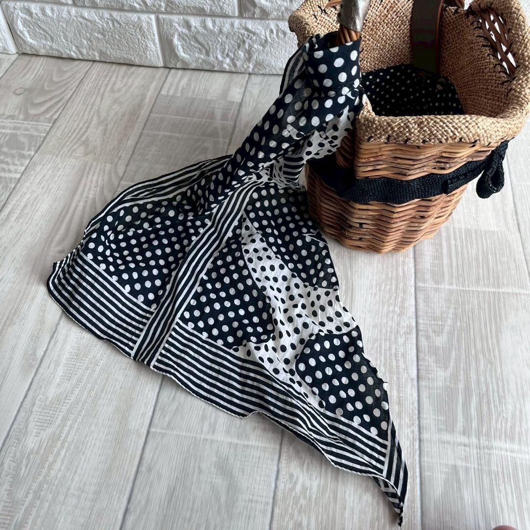 ebagos エバゴス ギンガムチェック カゴバッグ かぶせハンドル