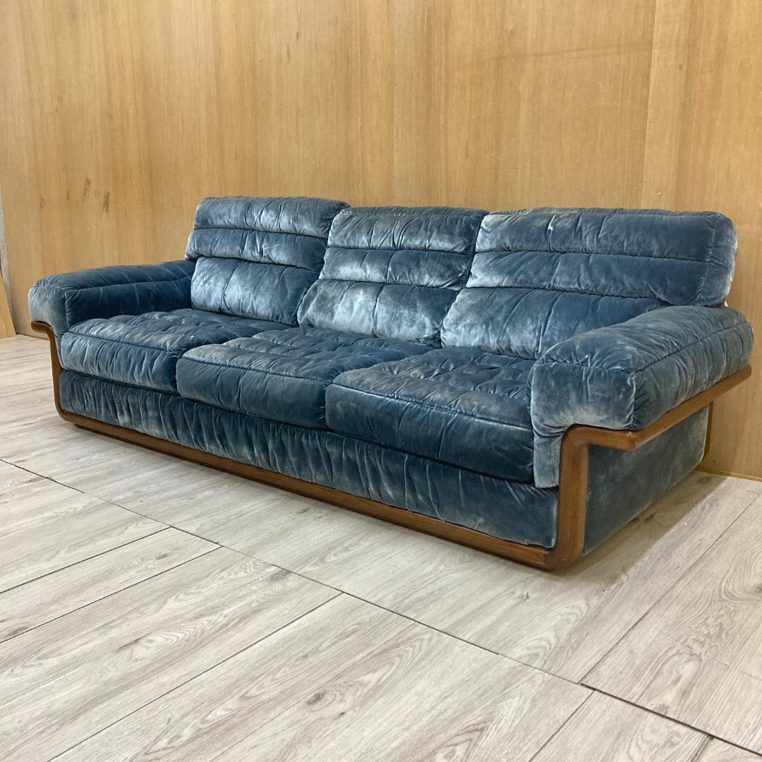 【カリモク】希少　3人掛けソファ　トリプルソファ　karimoku