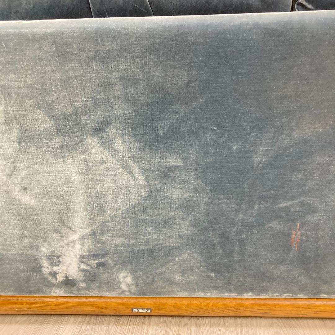 【カリモク】希少　3人掛けソファ　トリプルソファ　karimoku