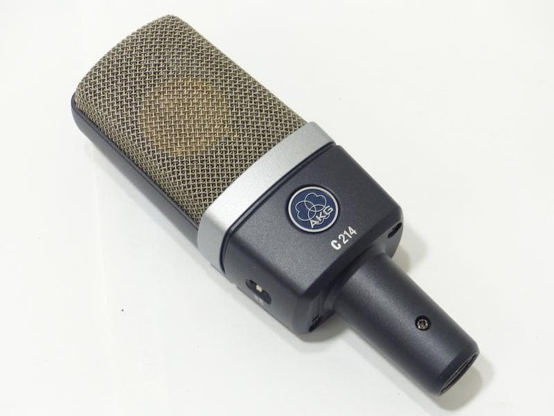 【2466】 美品 AKG C214 コンデンサーマイク