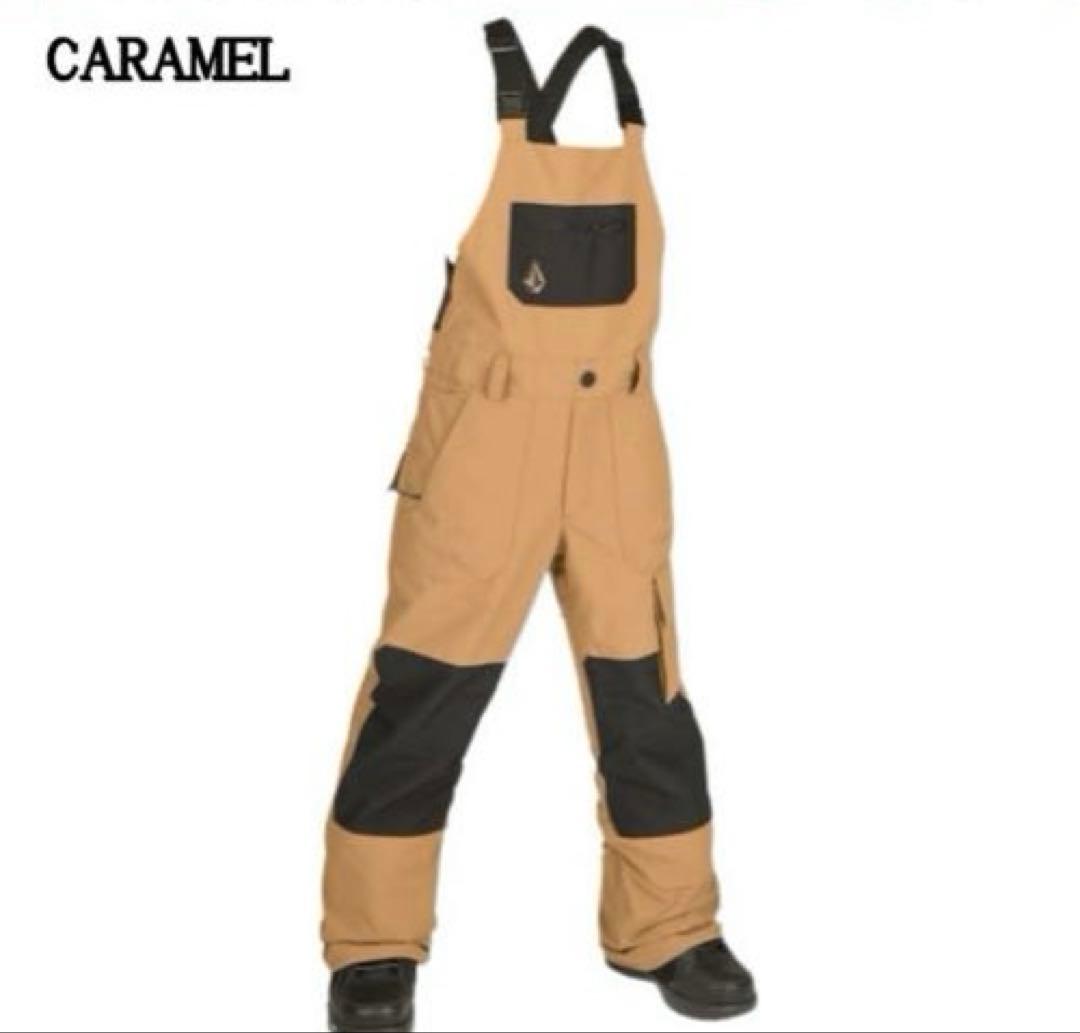 ボルコム 2022/2023 キッズ スノーボード ビブ オーバーオール L