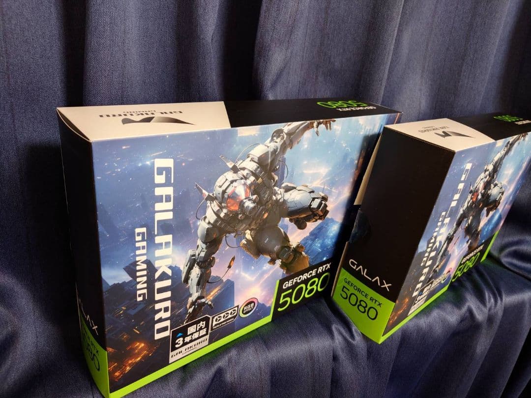 【24時間以内発送】GEFORCE RTX5080 玄人志向 (新品未開封)1箱