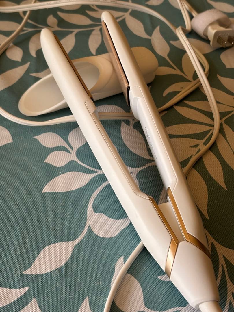 KINJO DS200 ホワイト ストレートヘアアイロン