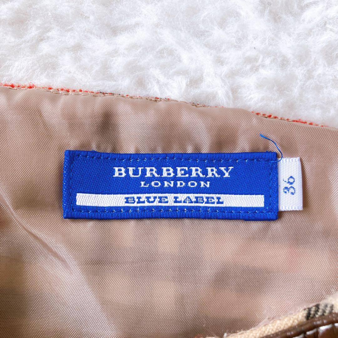 BURBERRY バーバリー プリーツ ミニ丈スカート ノバチェック柄 y2k