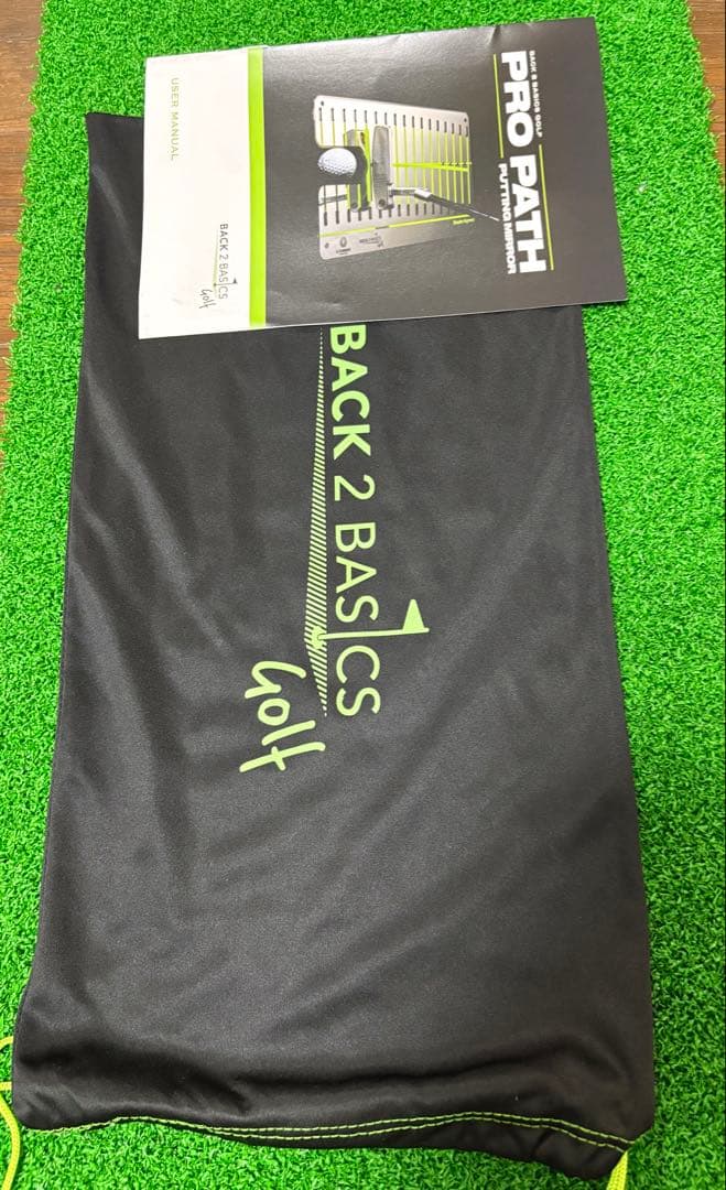 Back2BasicsGolf ゴルフパター パッティングミラー&専用ゲート付