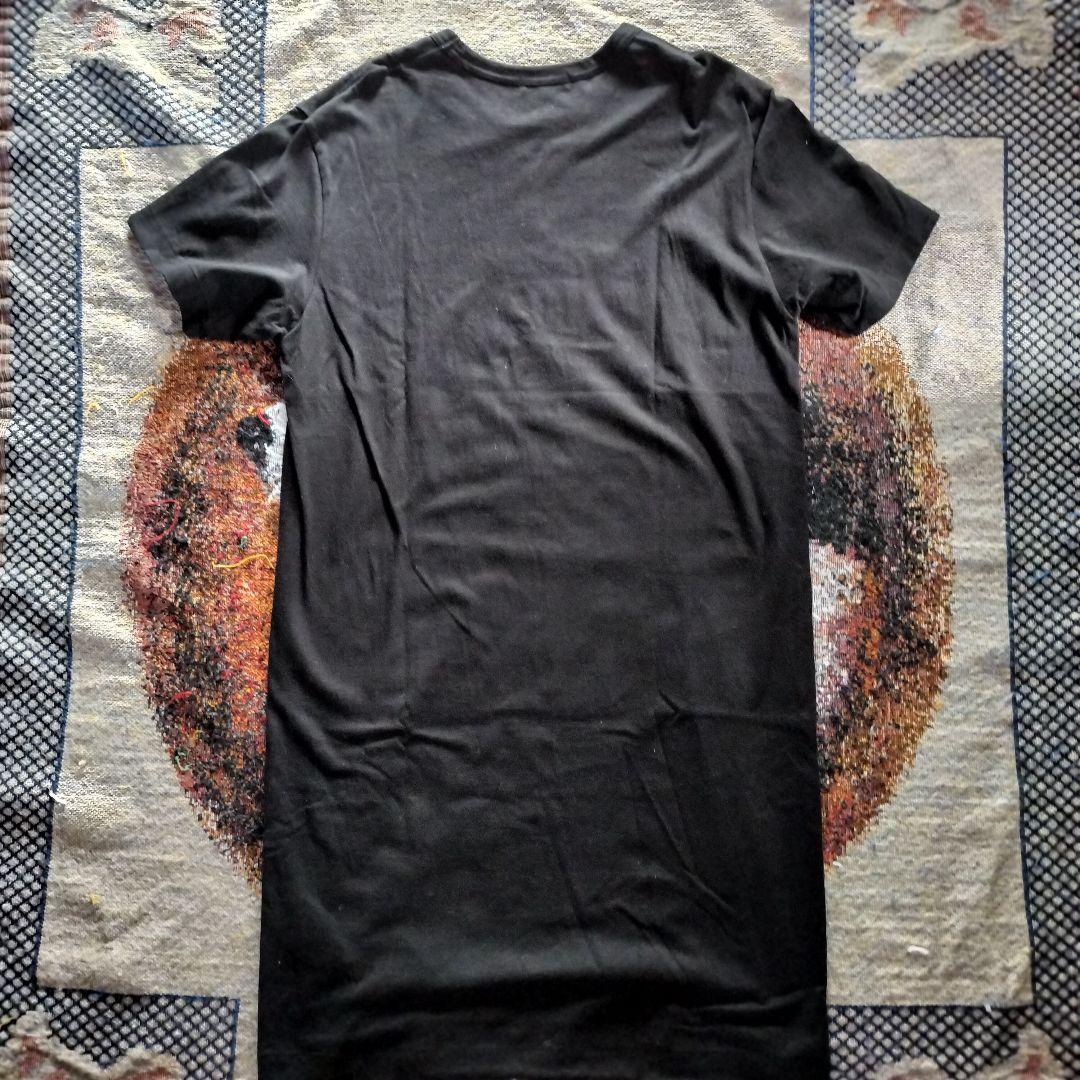 コムデギャルソン　オムプリュス　ロング丈　Tシャツ　ブラック
