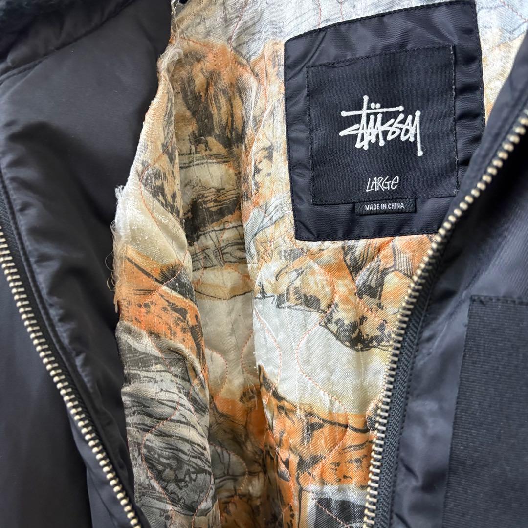 【激レア】STUSSY ステューシー　ミリタリージャケット　ブルゾン　完売モデル