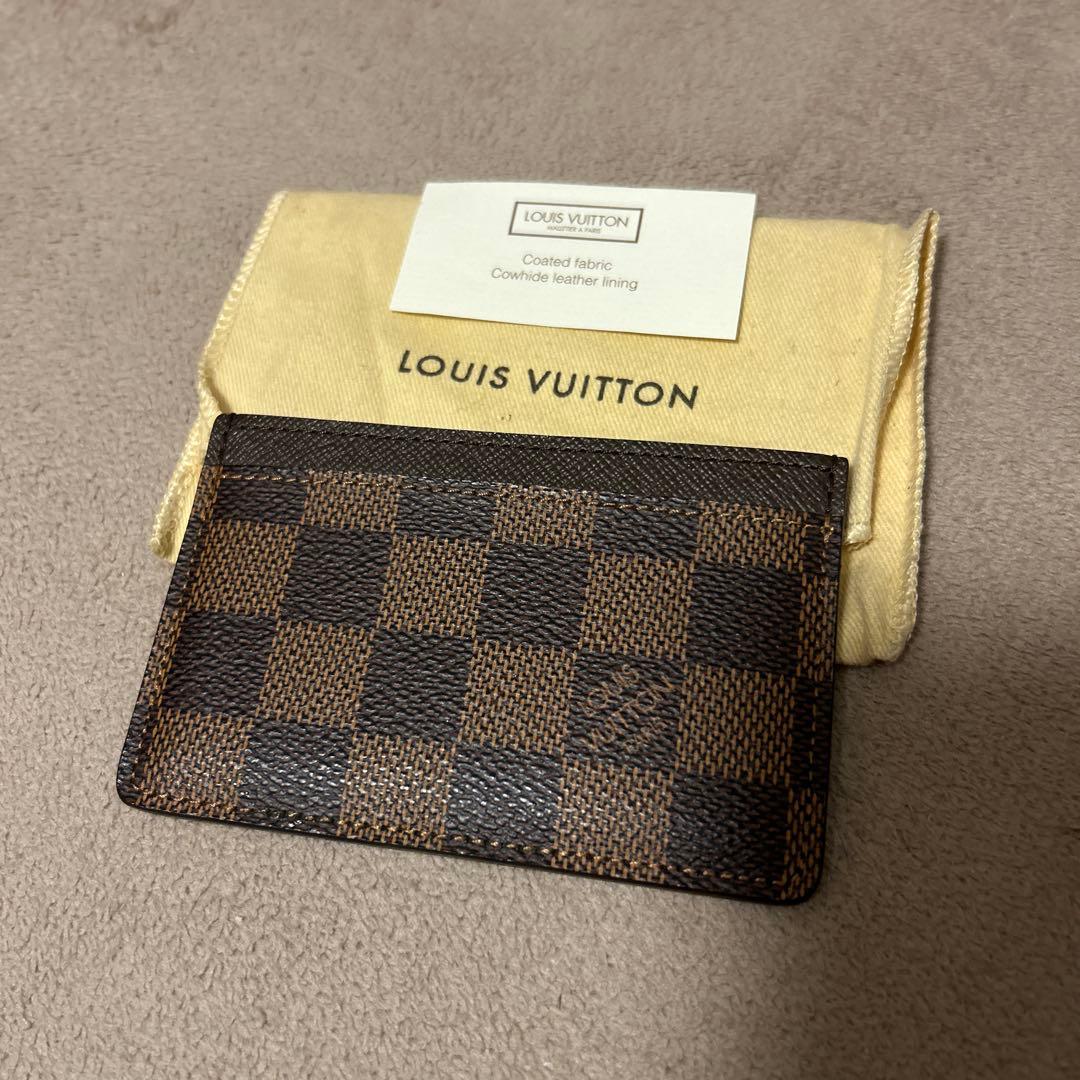 LOUIS VUITTON ダミエ・エベヌ 名刺入れ