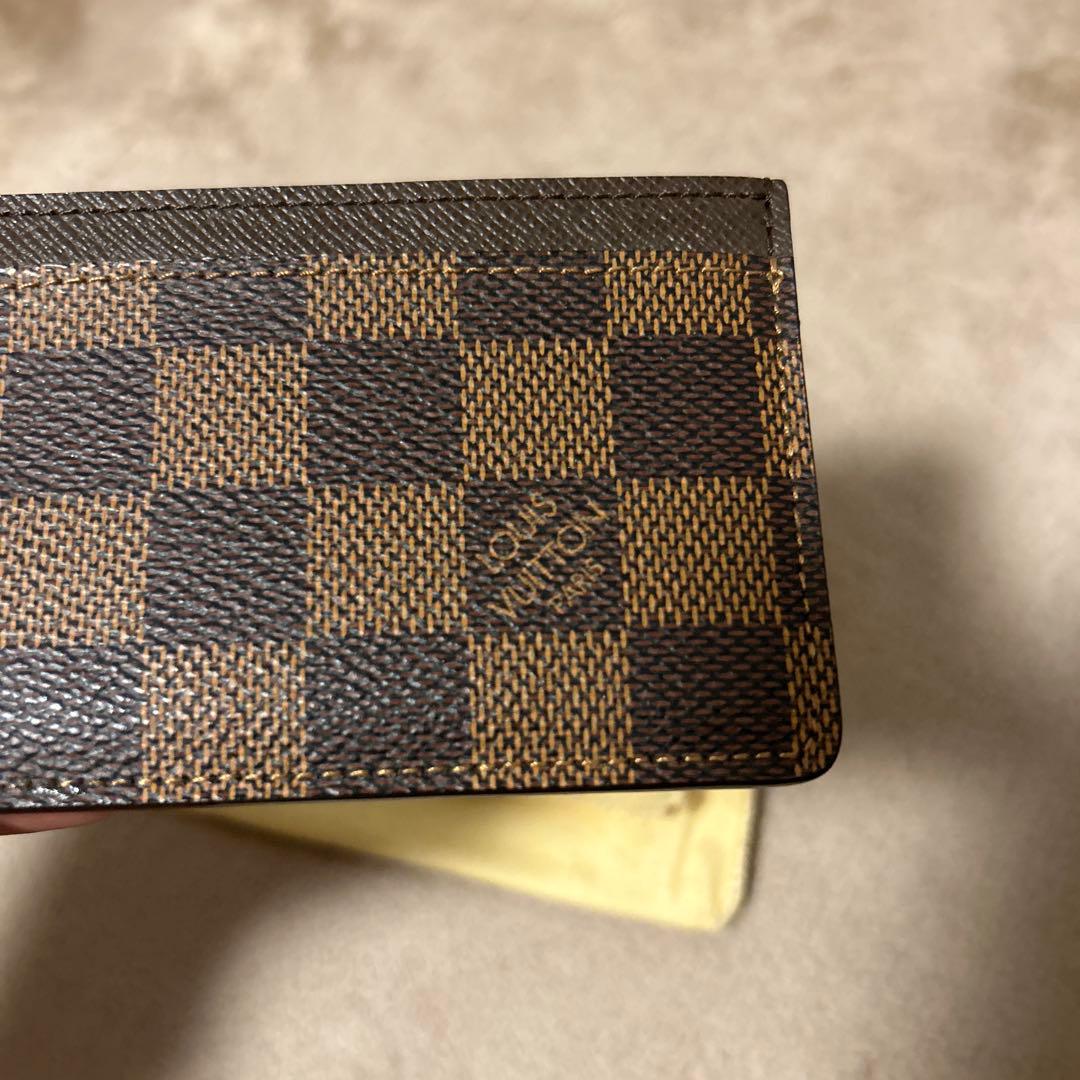LOUIS VUITTON ダミエ・エベヌ 名刺入れ