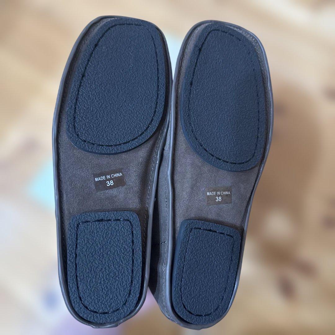 靴 todayful Leather Moccasin Shoes