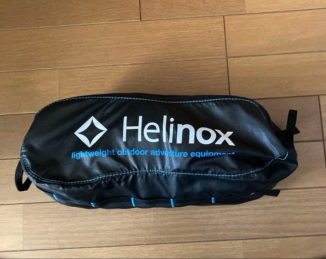 Helinox チェアワン　ブラック/ブルー