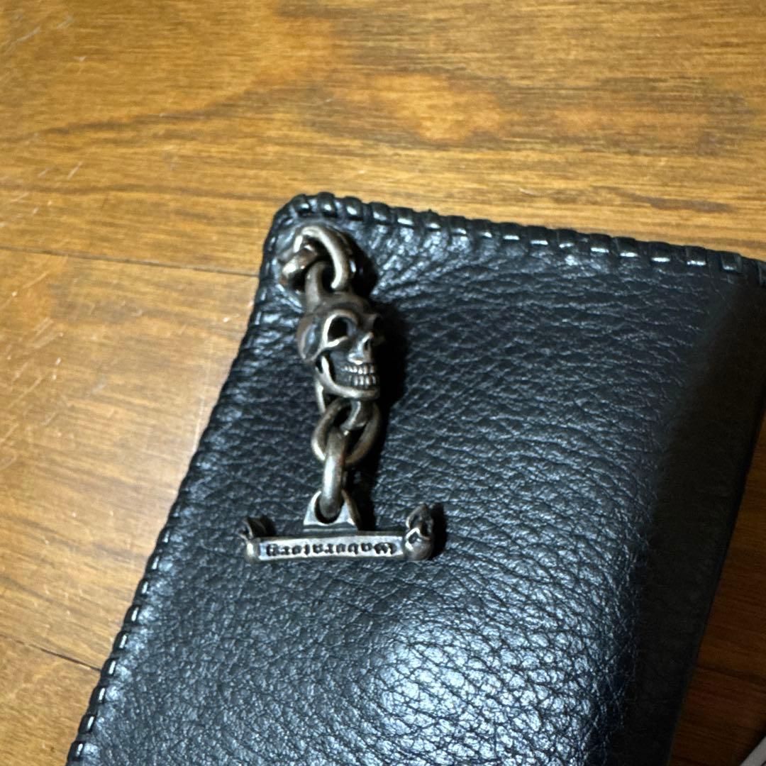 最終値下げGaboratory スカルチャームTバー付きウォレット