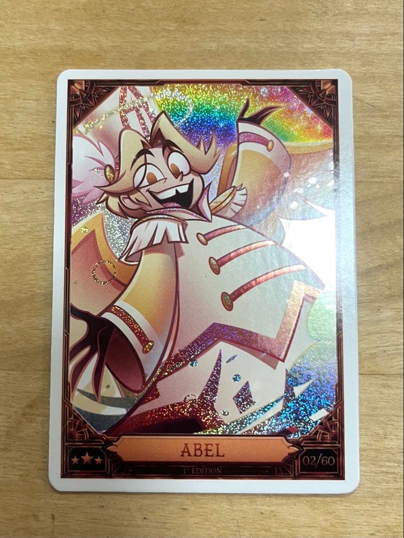 ハズビンホテル トレーディングカード シーズン2 アベル foil