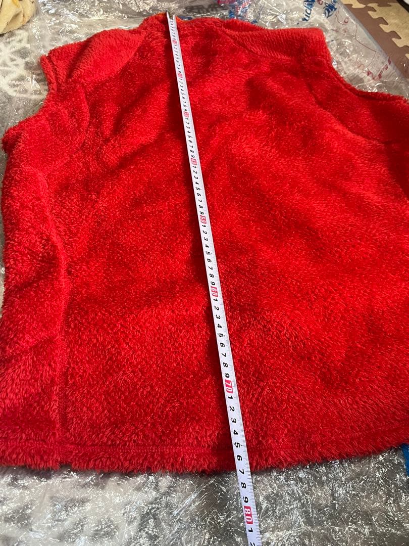 最終値下げ　patagonia メンズ L フリースベスト 赤