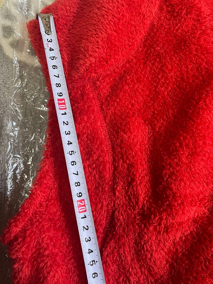 最終値下げ　patagonia メンズ L フリースベスト 赤