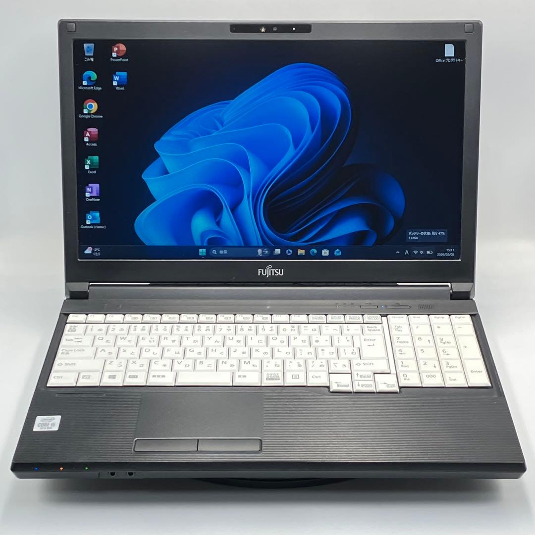 089 富士通 A5510/D i5 10世代 Win11 Office2024