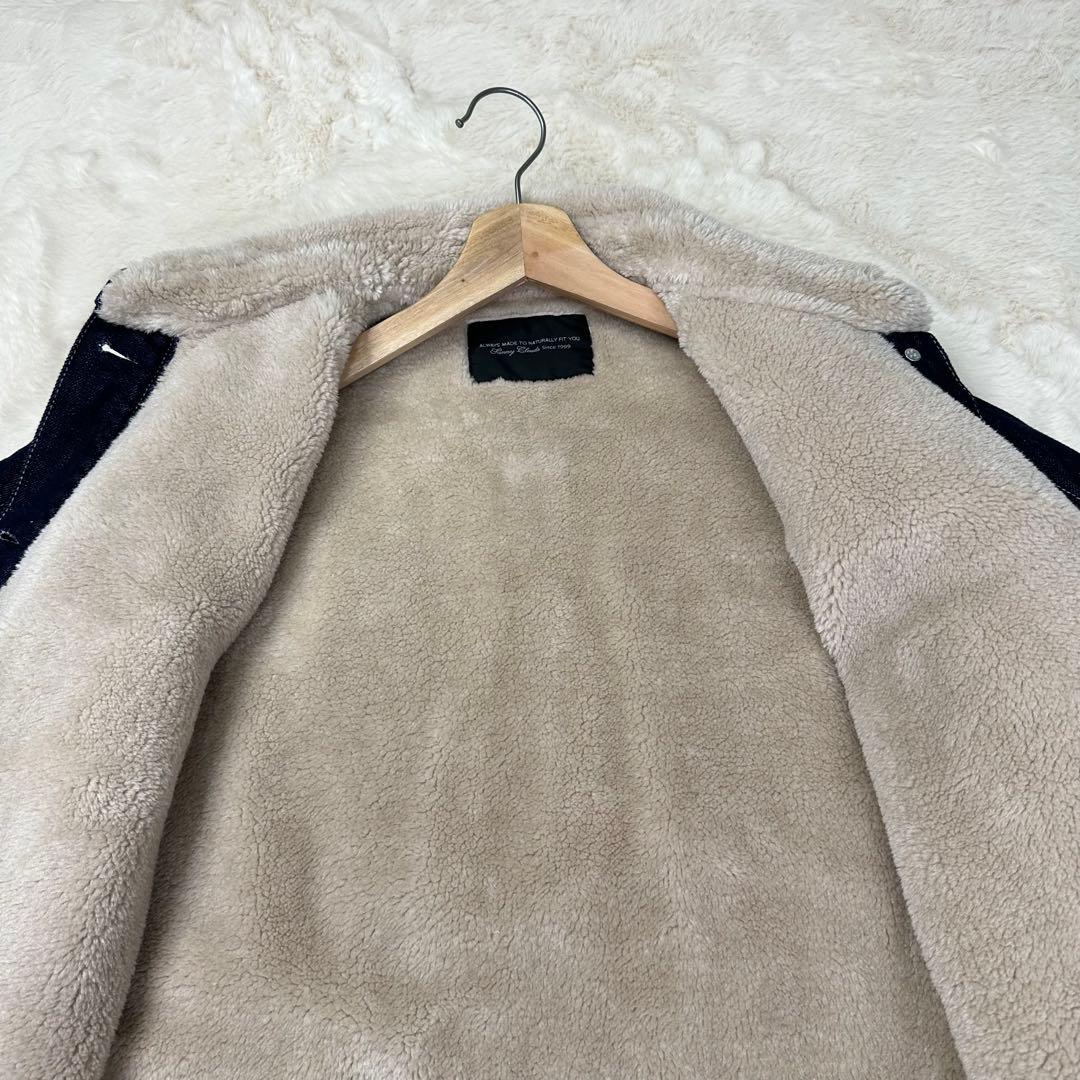 ✨美品✨完売サイズ サニークラウズ 裏ボアジージャンコート インディゴ 冬の相棒