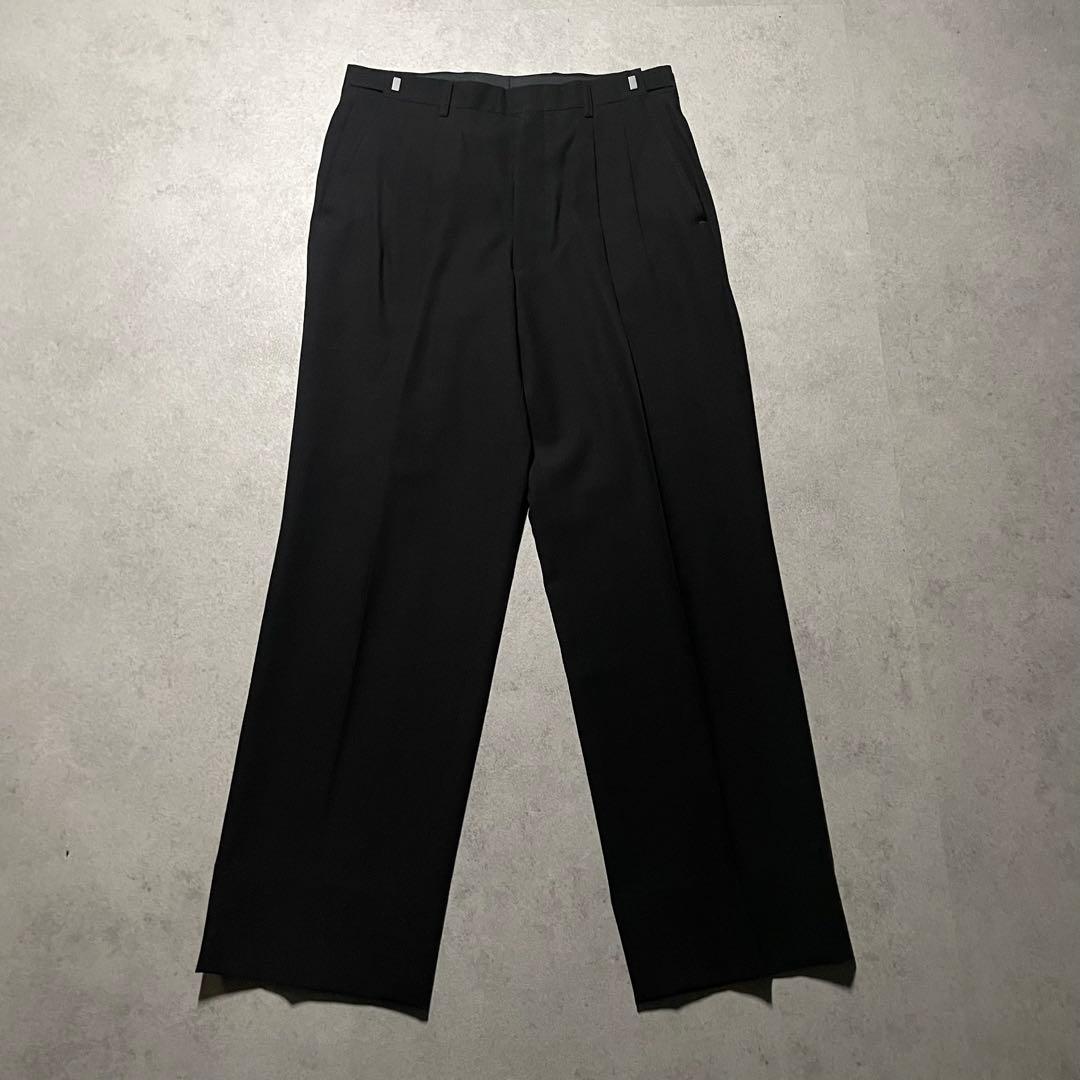 特注【vintage】セットアップ ダブルスーツ カジュアル　ブラック　黒