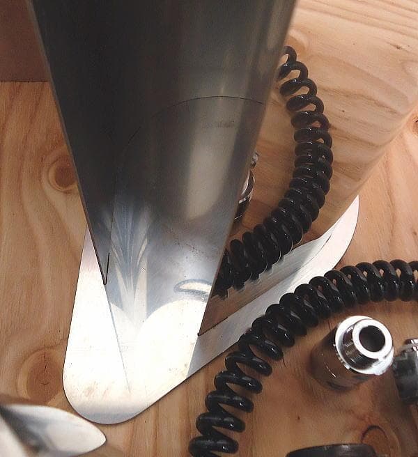 中古品エスプーマ充填機ディスペンサー容器2個ガス圧力調整器ボンベスタンドSET