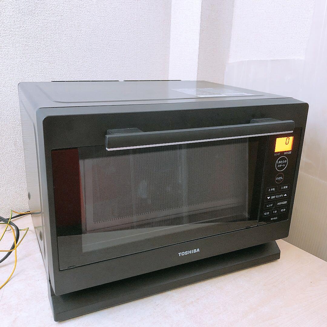 ￼￼￼通電OK 東芝 電子レンジ 20年製 ER-VS23 TOSHIBA 黒色
