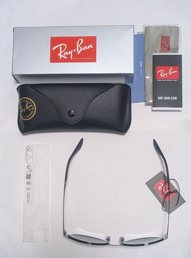 【新品】レイバン RB3539 002/87 54サイズ エリカ メタル グレー