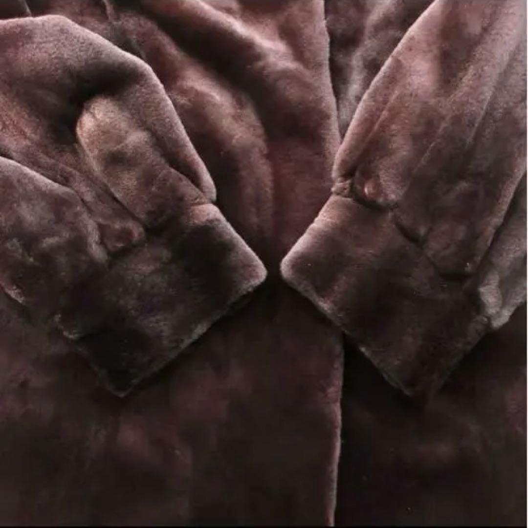 BALENCIAGA バレンシアガ シェアードミンク 毛皮 リアルファー コート