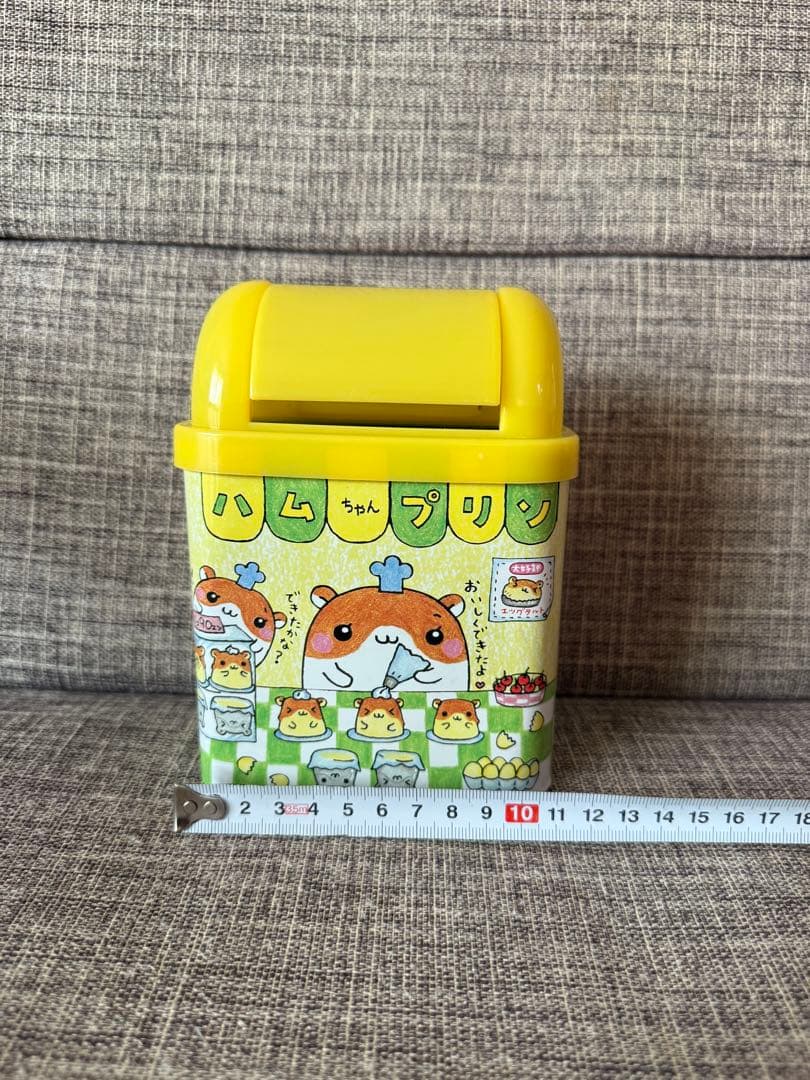 【当時物】ハムちゃんプリン　ダストボックス　ゴミ箱　クーリア　平成レトロ　希少