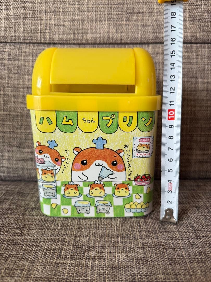 【当時物】ハムちゃんプリン　ダストボックス　ゴミ箱　クーリア　平成レトロ　希少
