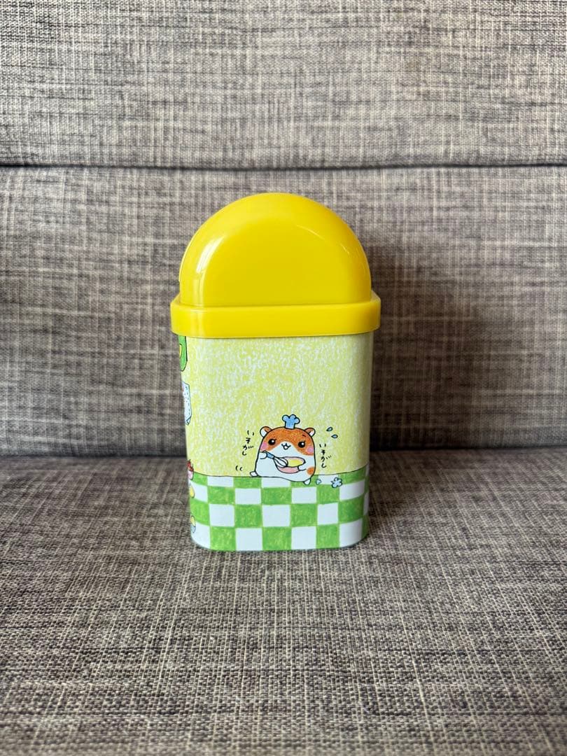 【当時物】ハムちゃんプリン　ダストボックス　ゴミ箱　クーリア　平成レトロ　希少