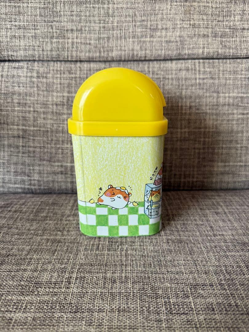【当時物】ハムちゃんプリン　ダストボックス　ゴミ箱　クーリア　平成レトロ　希少
