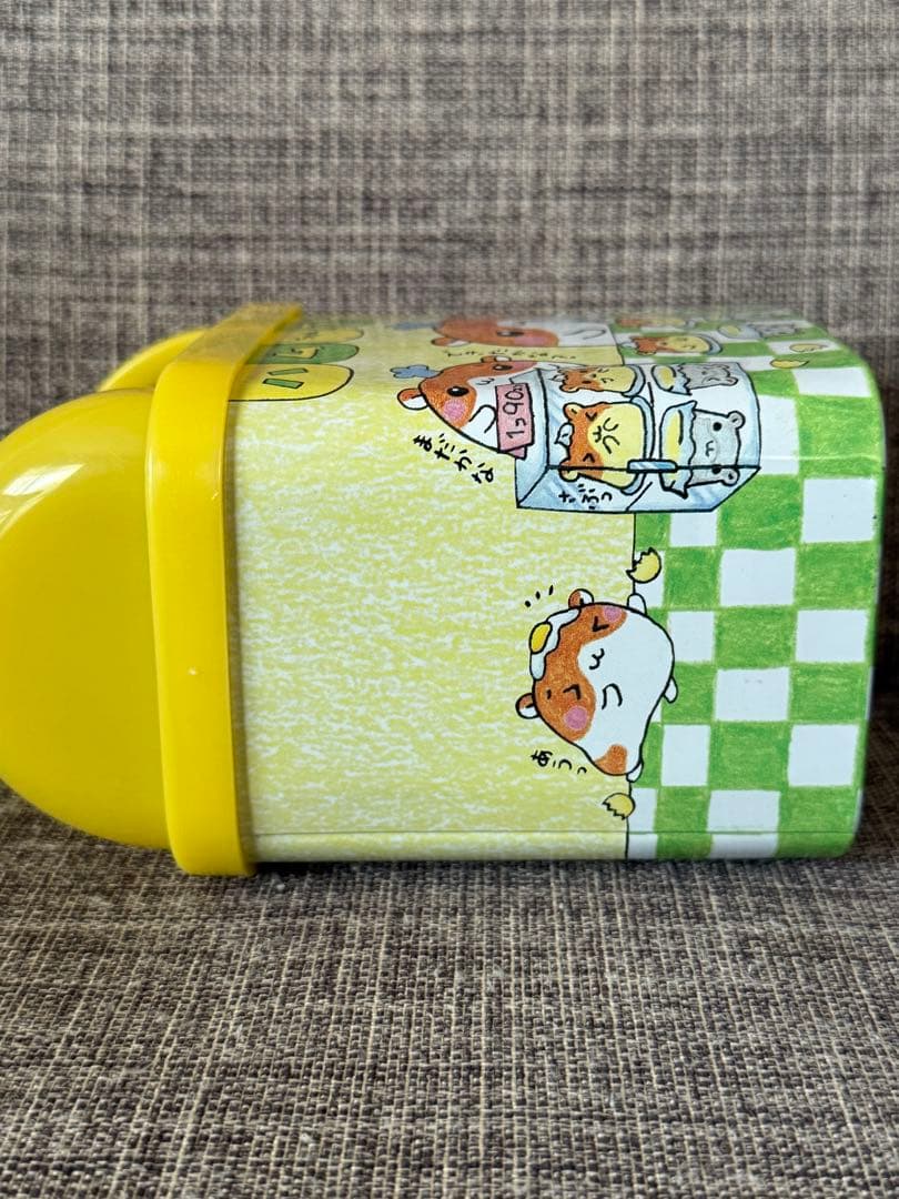 【当時物】ハムちゃんプリン　ダストボックス　ゴミ箱　クーリア　平成レトロ　希少