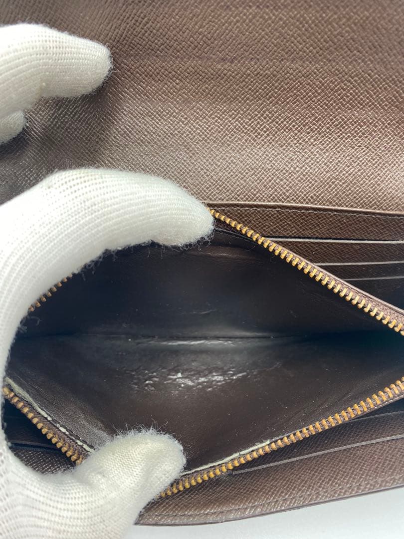 ルイヴィトン 長財布 ダミエ ポルトフォイユサラ ローズバレリーヌ