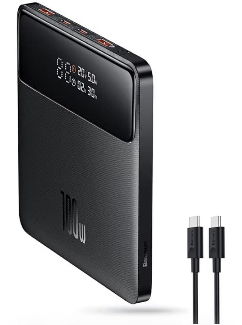 「VGP 2025受賞」Baseus モバイルバッテリー急速充電 5000mAh