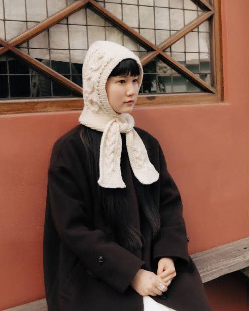 YUKI FUJISAWA ニット帽バラクラバ　マフラー