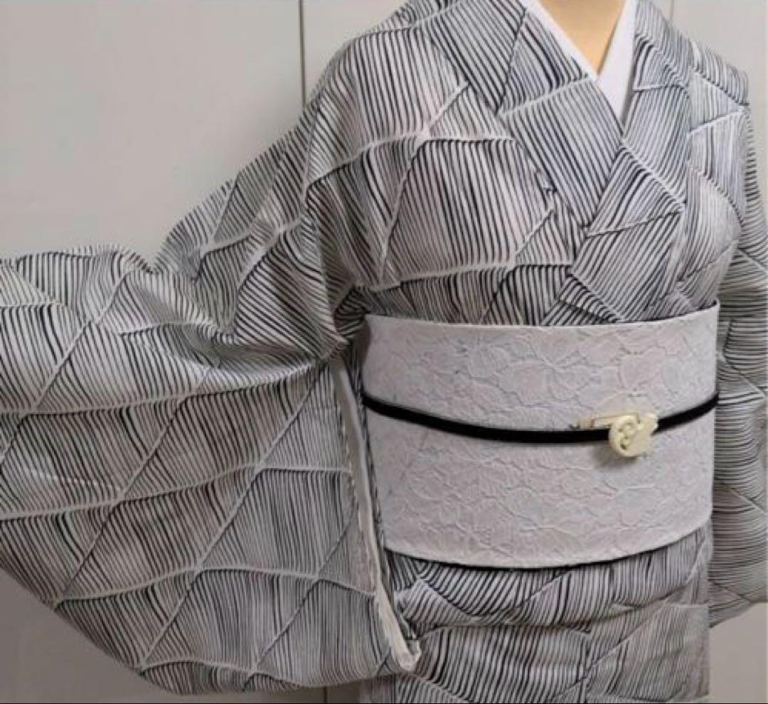 ᶦᵛᵒʳʸです！ゆかた 浴衣 ホワイト✖ブラック Mサイズ 白 黒 M