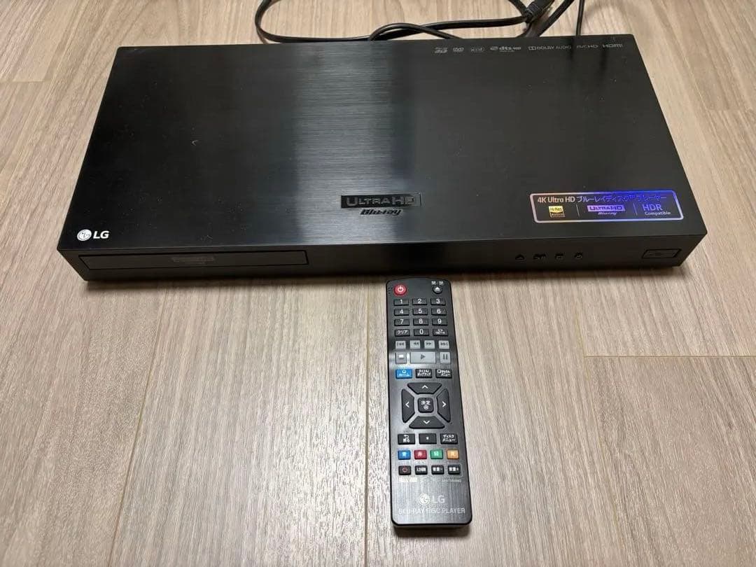 LG 4K Ultra HD ブルーレイディスクプレーヤー