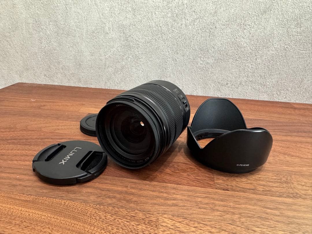 Panasonic LUMIX H-FSA14140 ジャンク品 マウント部割れ