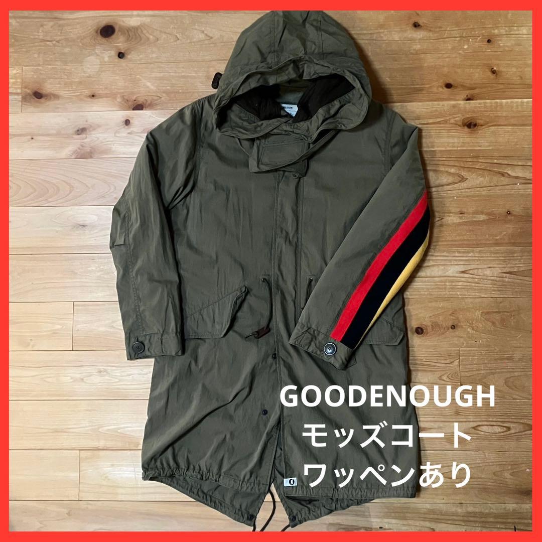 次*5様 GOODENOUGH グッドイナフ モッズコート ワッペンあり 裏原