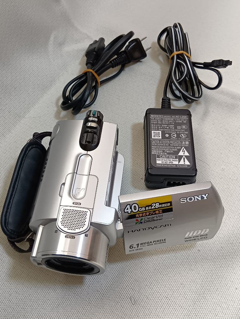 ソニー デジタルビデオカメラ SONY DCR-SR300